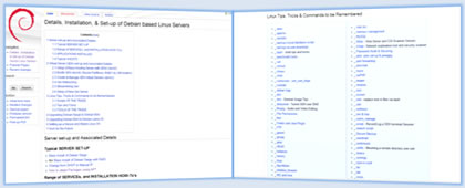linux wiki website screenshot