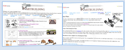 kartbuilding.net website screenshot